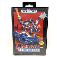 Sega Genesis Cyborg Justice (Sega Genesis, 1993) No Manual