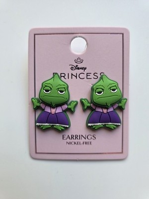 Disney Tangled Pascal Dress Figural Earrings NEW