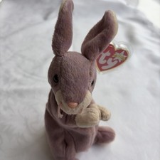 TY Vintage Beanie Baby NWT Springy the rabbit or hare