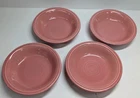 4X Fiestaware Rose Fruit Bowls 5 3/8" Fiesta Bowl Retired Color