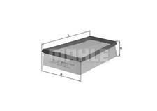 MAHLE LX 957/3 Luftfilter für VW PASSAT B7 Variant (365)