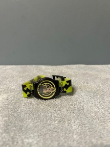General Mills 2003 DreamWorks Shrek 2 Donkey Neon Green Black Band Digital Watch