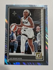 2025 Donruss WNBA Dana Evans #37 Light Blue Lava /75