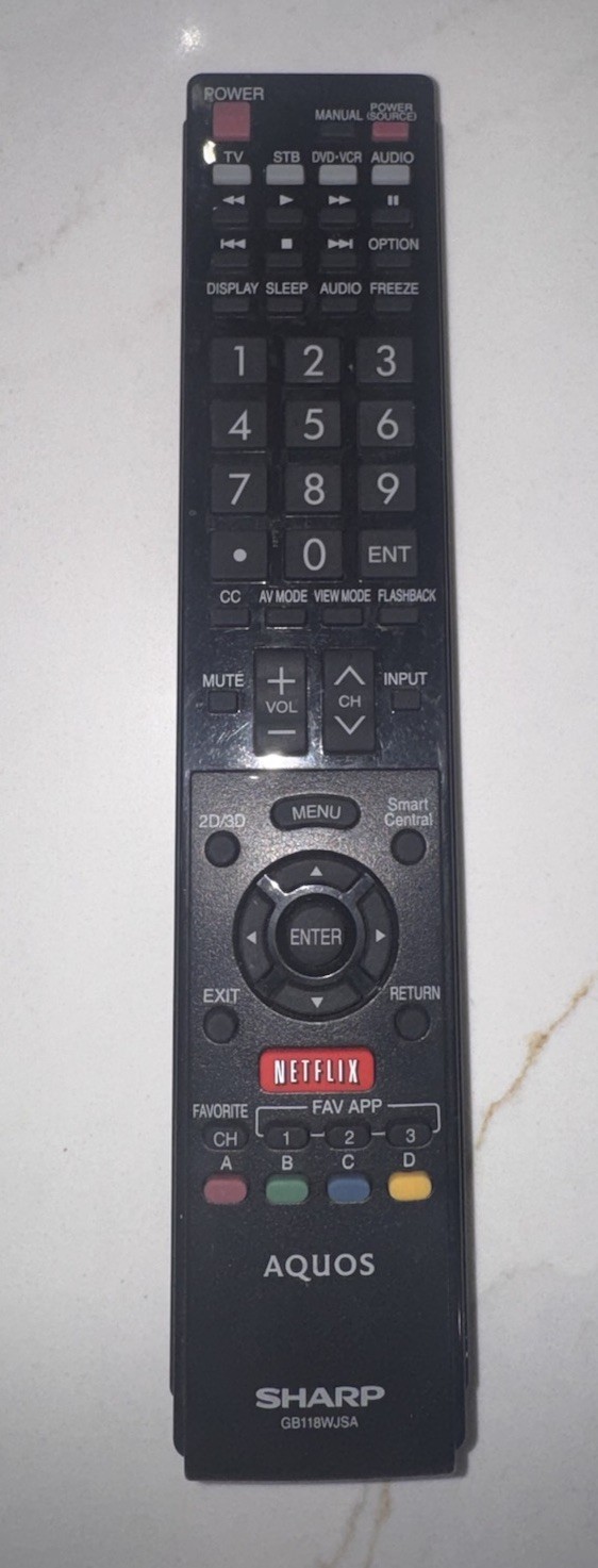 Control Gb005wjsa Ga890wjsa Lc60le650u