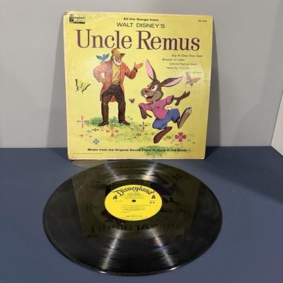 VINTAGE 1963 WALT DISNEY'S UNCLE REMUS SONGS OF THE SOUTH SOUNDTRACK VINYL LP
