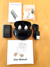 RECHARGEABLE brown C I C digital amplifiers 2 programs NOISE & HIGH FREQUENCY