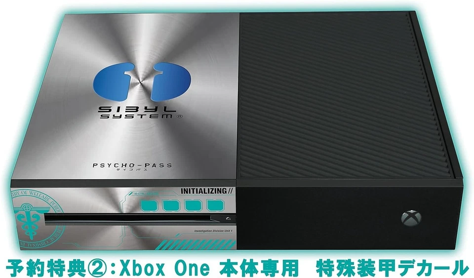 New PsychoPass Psycho pass Limited Edition Import Japan Xbox One - Image 3 of 4