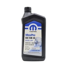 Mopar Heavy-Duty Motor Oil Diesel DPF 15W-40 1Qt 28.88 per gallon