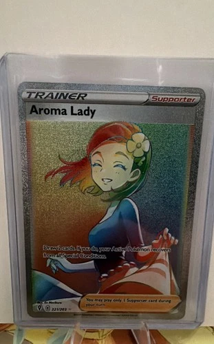 Aroma Lady (Secret) 221/203 SWSH07: Evolving Skies Holo