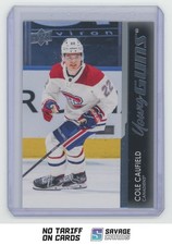 2021-22 Upper Deck Young Guns Cole Caufield #201 Montreal Canadiens