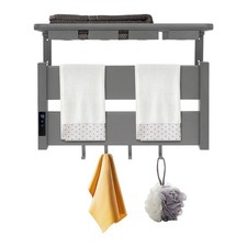 Electric Heated Towel Warmer Rack Wall-Mounted Heated Towel Rack Electric Towel