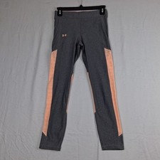 Under Armour Leggings Yoga Pants Women Medium Gray Athletic Gym Walking Running