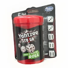 Yahtzee To Go Travel Game by Hasbro - New!!
