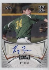 2021 Leaf Draft Base Auto Ky Bush #BA-KB1 Auto yl0