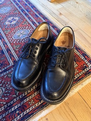 Tricker's Heath Derby, Black - Made in England - US 7 - Good Condition