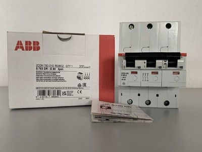 *Neu* ABB Haupleitungsschutzschalter S753DR-E80 Selektiv 3pol. Hauptsicherung