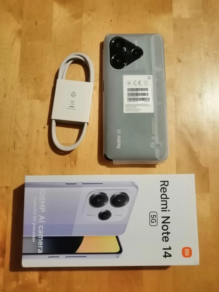 Xiaomi Redmi Note 14 5G 8G ROM 256g RAM 108MP Appareil Photo - Photo 3/4