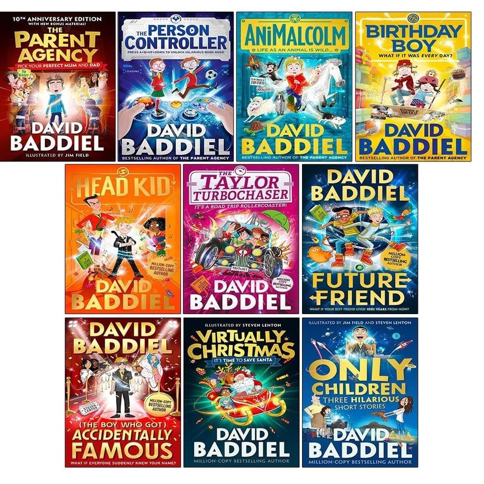 David Baddiel Collection 10 Books Set Person Controller,Birthday Boy,Future Frie
