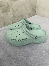 Crocs - Baya Platform Clog RARE SEAFOAM Color Sz 9