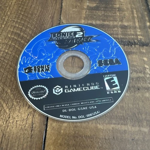 Sonic Adventure 2 Battle (Nintendo GameCube, 2002) Disc Only