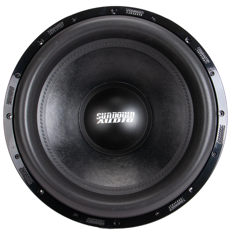 Sundown Audio M18D1 18" 4000W Max Doble Bobina de Voz 1 Ohm DVC Subwoofer para Coche Foto 2 de 4