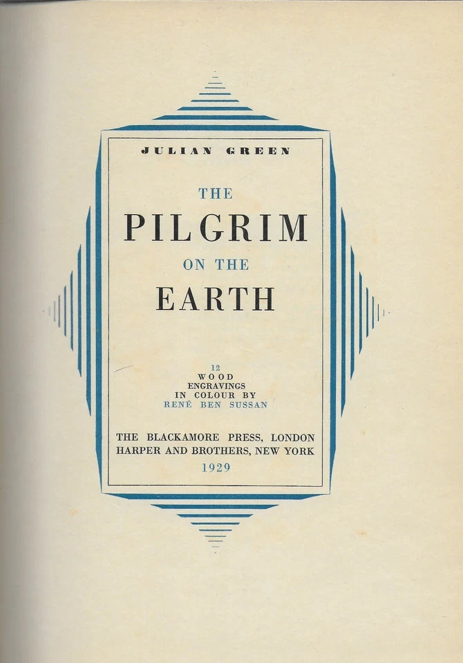 The Pilgrim on the Earth by Julian Green, Deluxe limited Edition #13 / 25 - Image 4 of 4