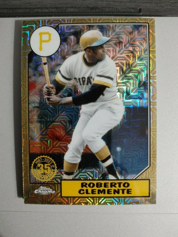 2022 Topps 1987 Topps Chrome Silver Pack Series 1 Mojo 1-100 Pick from drop down - Image 4 of 4