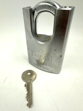 Image of KASP K18060XD HARDENED STEEL 60mm High Security Padlock Closed Shackle 1 key