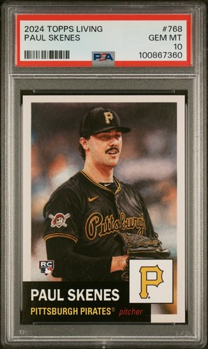 2024 Topps Living Paul Skenes #768 PSA 10 #7360