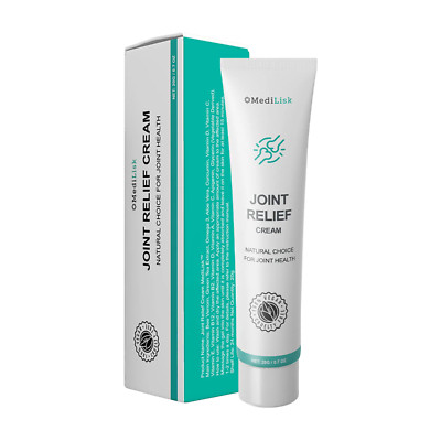 MediLisk Joint Relief Cream Fast-Absorbing, Reduces Arthritis, Improves Mobility