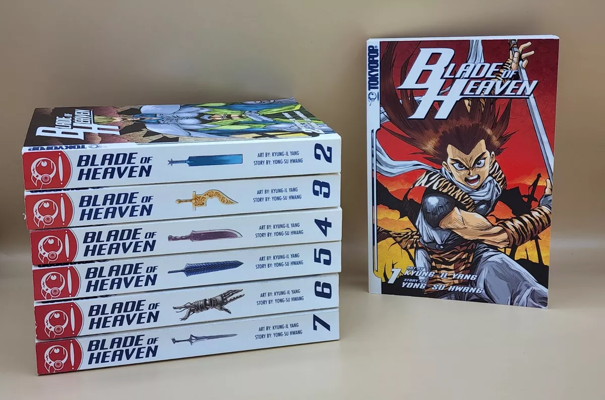 2005 Blade of Heaven Volumes #1-6 Yong-Su Hwang Manhwa SC Books