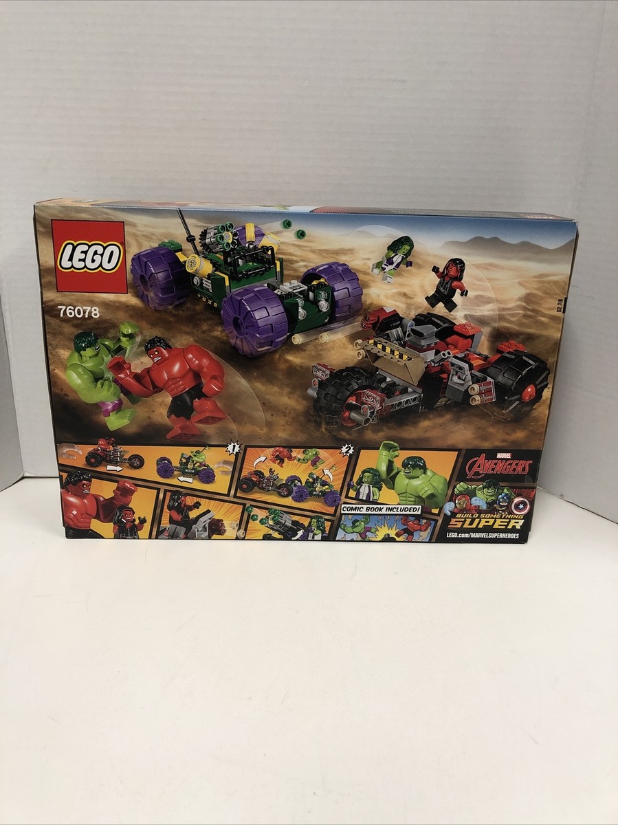 LEGO Marvel Super Heroes: Hulk vs. Red Hulk (76078) 673419266963| eBay