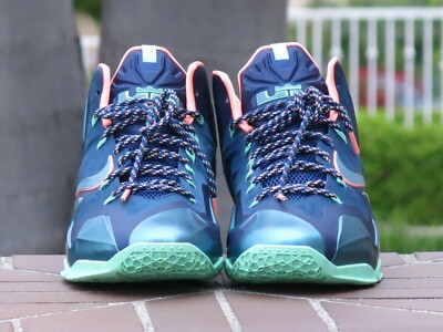 Nike LeBron James 11 XI GS Miami vs Akron Basketball Shoes Sneakers‎ 12 LeBron 11  main image 4