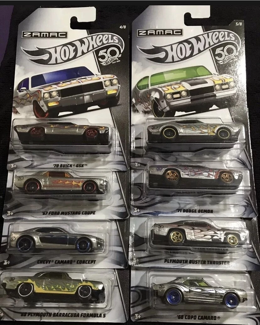 2018 hot sales wheels zamac list
