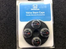 GENUINE HONDA TYPE R VALVE STEM CAPS 08W48-PL4-100C