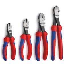 KNIPEX Kraft-Seitenschneider, Schwarz atramen...
