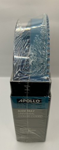 Apollo Deluxe Slide Tray Item #3280-03, Universal Color Coded Blue, Sealed - Picture 4 of 9