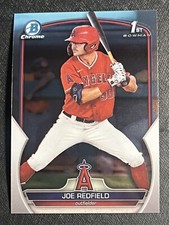 2023 Bowman Draft #BDC-122 Joe Redfield Chrome LA Angels