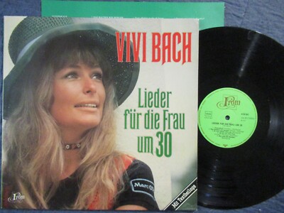 VIVI BACH Lieder für die Frau um 30 / LP Germany 1975 PROM 6.22361