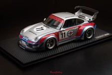  SUPER RARE IG1952 Ignition Model 1/18 RWB 993 Silver/Red Martini Porsche 911