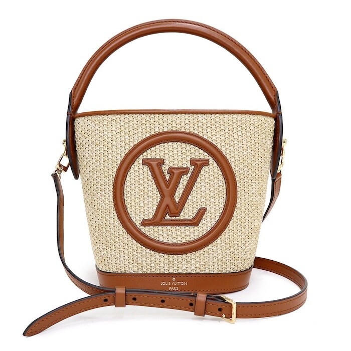 小物 LOUIS VUITTON LOUIS VUITTON Petit Basket Bag M59962 Hand Crossbody Brown