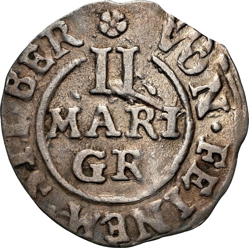 1656 GERMANY BRUNSWICK-WOLFENBUTTEL 2MG NGC XF DETAILS - Picture 5 of 5