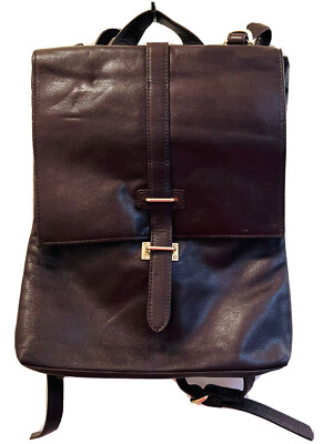 Foley & Corinna leather backpack Buy Foley & Corinna Brown Vegan Leather Star Gazer Avery  main image 4