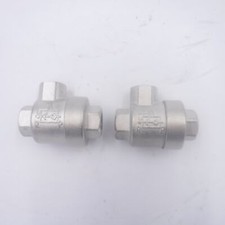 2 Pack Parker 7970 10 10 Pneumatic Metal Quick Exhaust Valves 1/8" FNPT