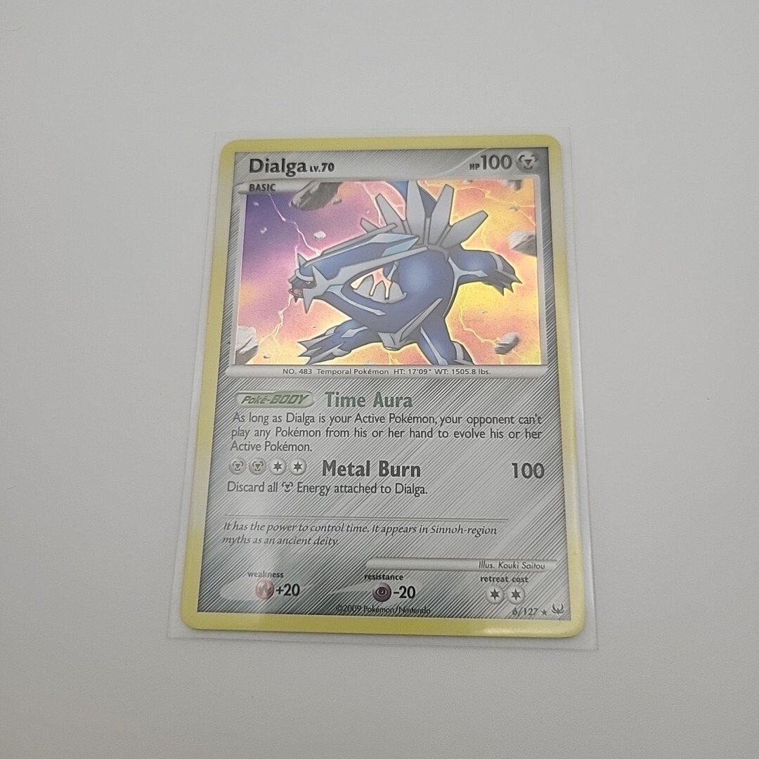 Dialga 6/127 Holo Rare Platinum Base Pokemon TCG LP/NM