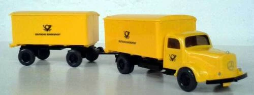 Modellini statici camion a rimorchio scala 1:87 per Mercedes