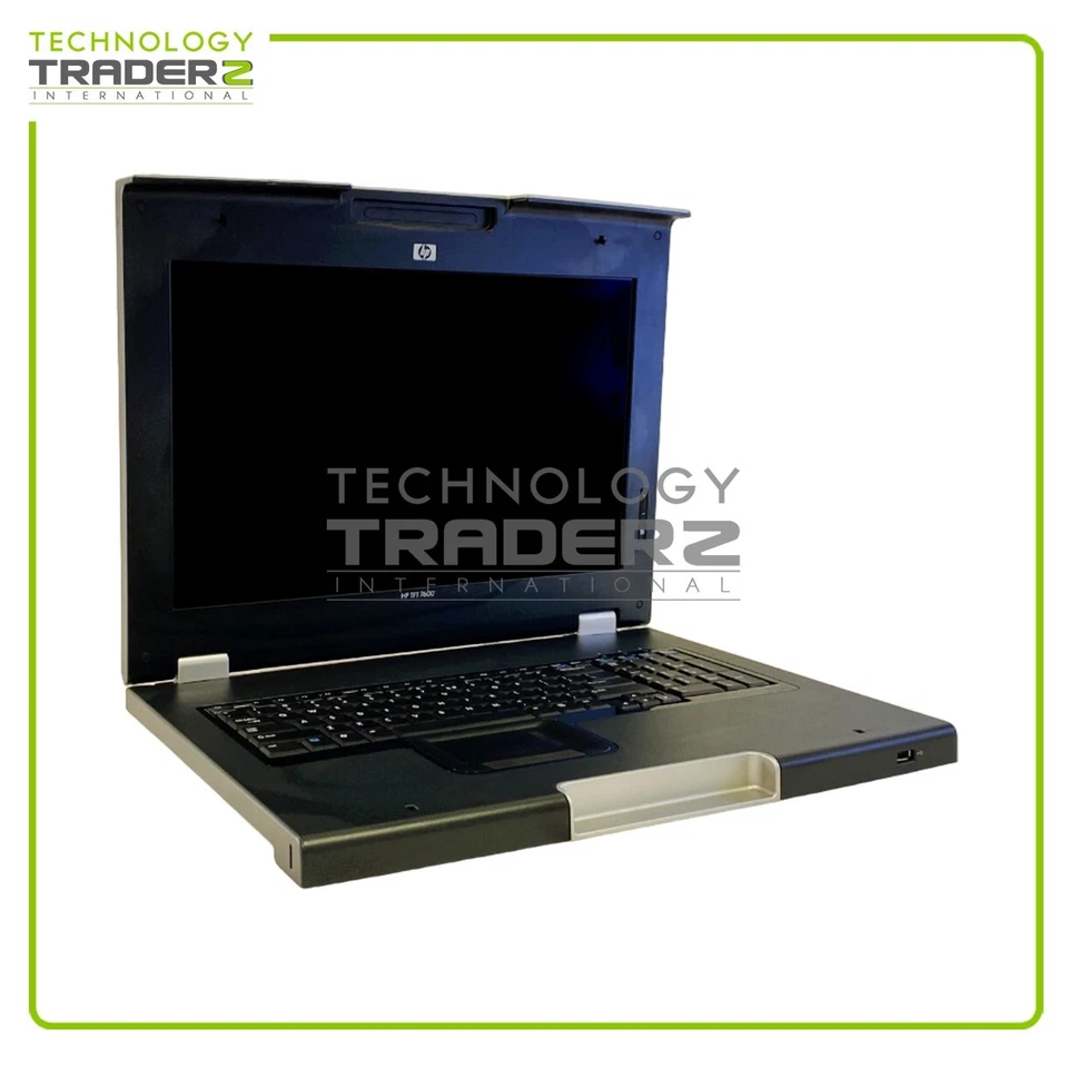 AG052A HP TFT7600 Rackmount 17" LCD Monitor & Keyboard 406520-002 469383-001 - Image 2 of 4