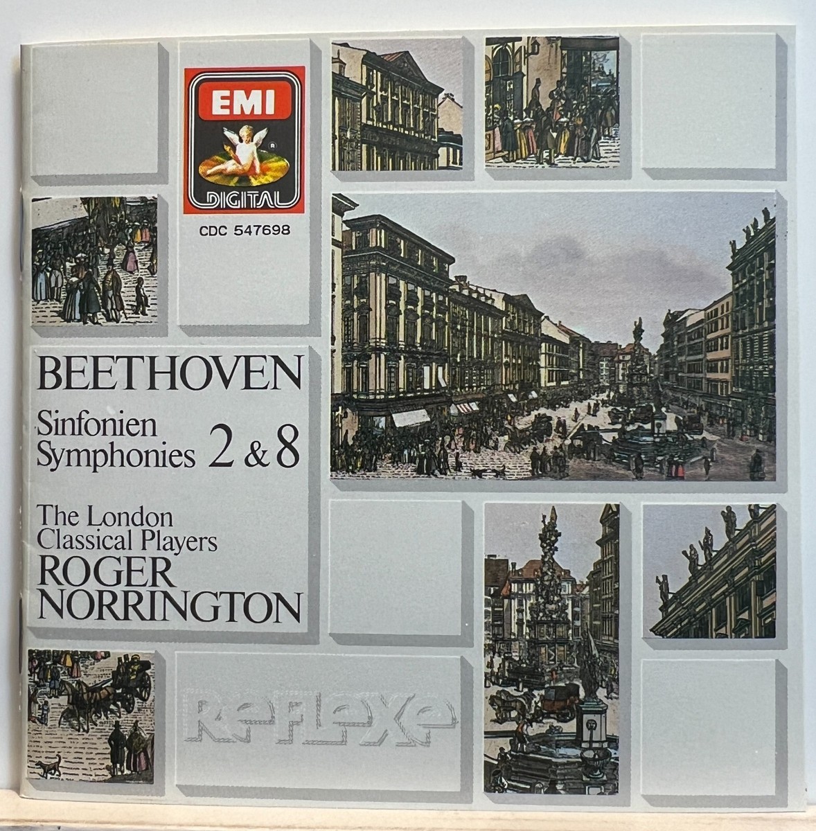 値下げ❗️Beethoven the Symphonies‼️ Beethoven : Sinfonien Symphonies 2 & 8 (CD 1988 EMI Digital