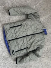 wild things reversible Primaloft Down Jacket Grey And Purple Mens Medium