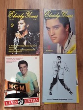 4x ELVIS PRESLEY UK MAGAZINES. ELVISLY YOURS 33 35. 50TH ANNIV + ELVIS EXTRA